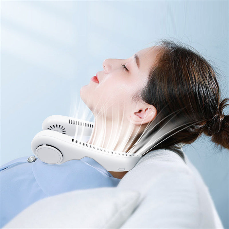 Bladeless Neck Fan – Portable Hands-Free Cooling