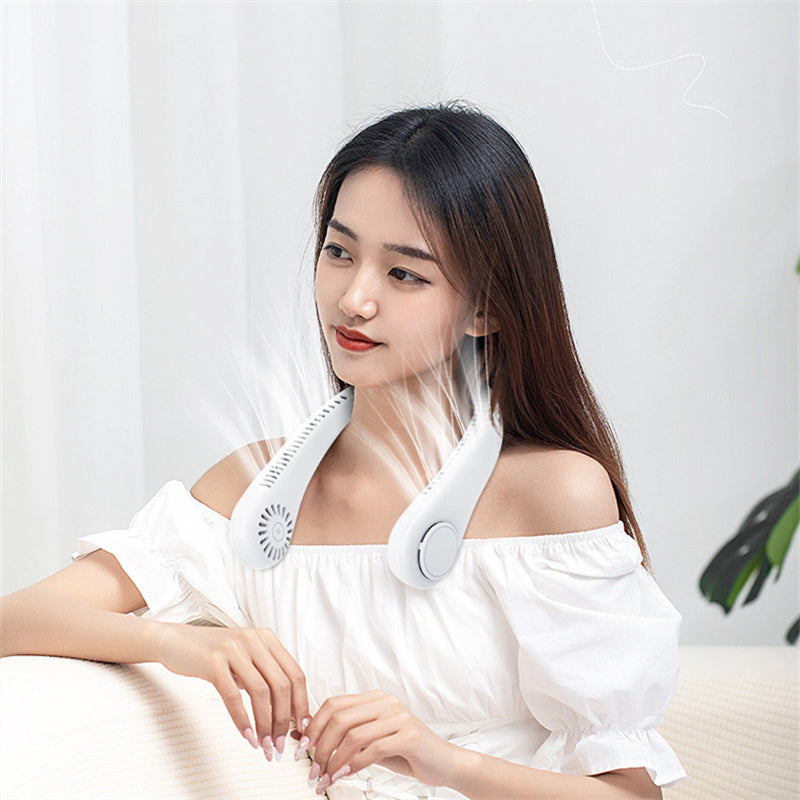 Bladeless Neck Fan – Portable Hands-Free Cooling